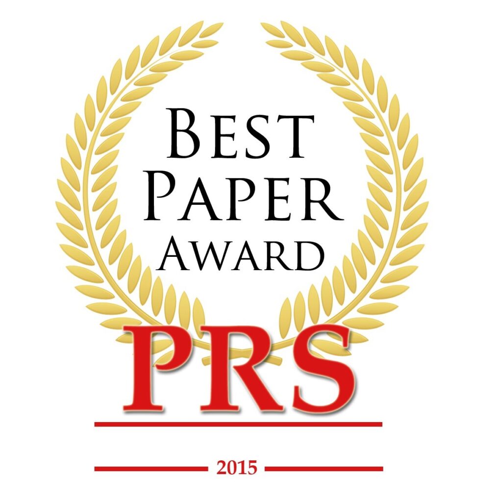 BestPaperAwardRed2015